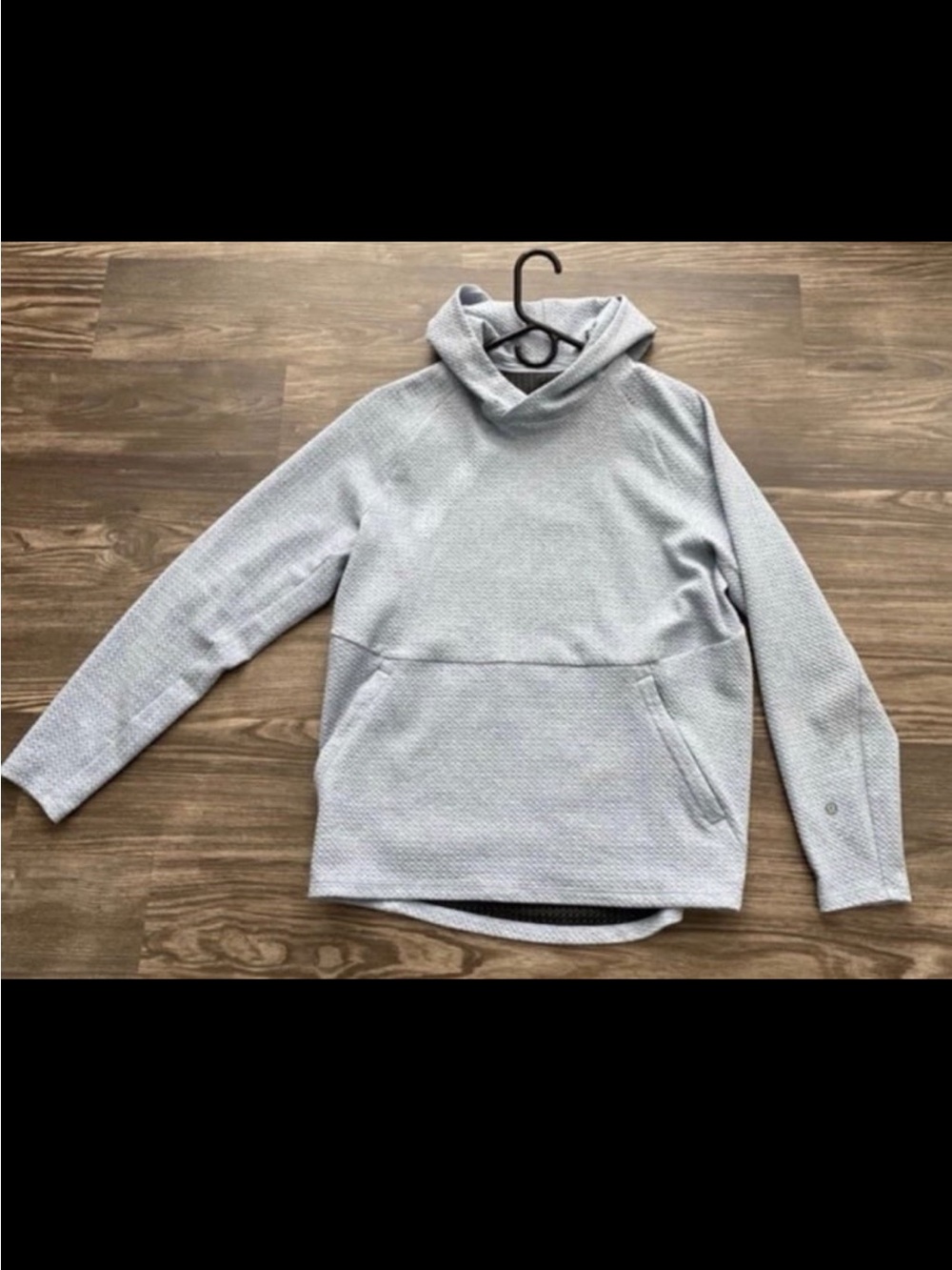 lululemon Men's at ease hoodie light blue
